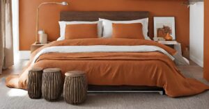 Read more about the article Trending Burnt Orange Bedroom Ideas: Elevate Your Style