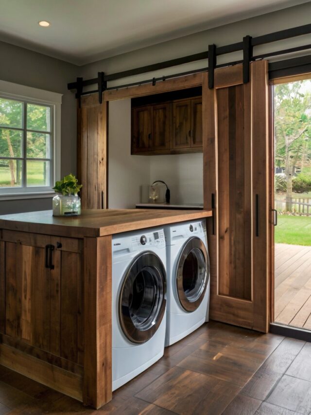 10 Trending Laundry Door Ideas Stylish Upgrade Homezillo