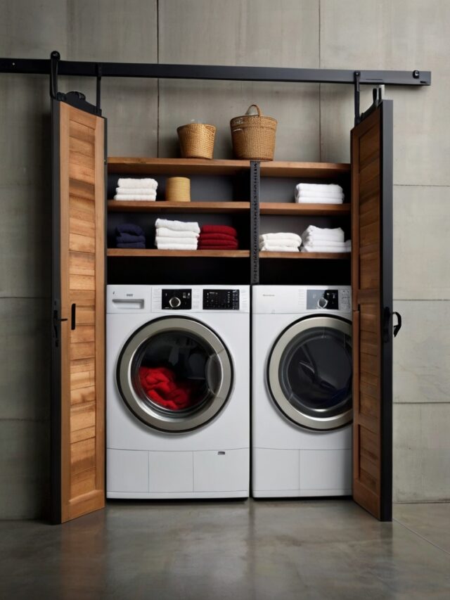 10 Trending Laundry Door Ideas: Stylish Upgrade - Homezillo