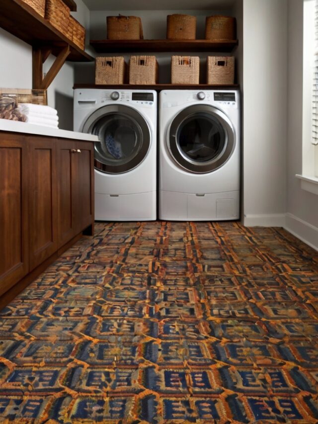 10 Trendy Laundry Room Floor Ideas - Homezillo