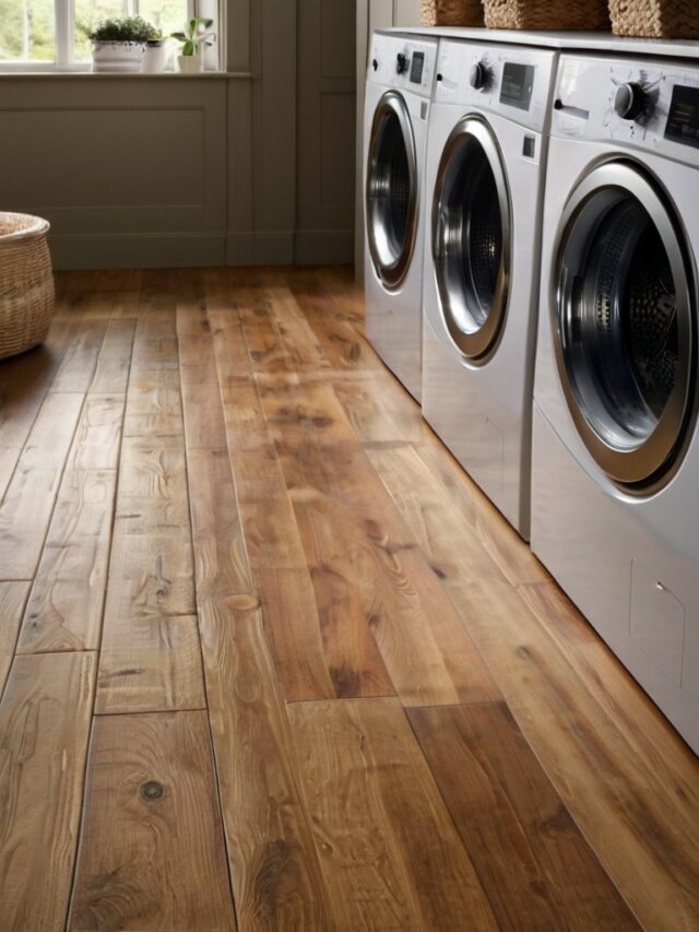 10 Trendy Laundry Room Floor Ideas - Homezillo