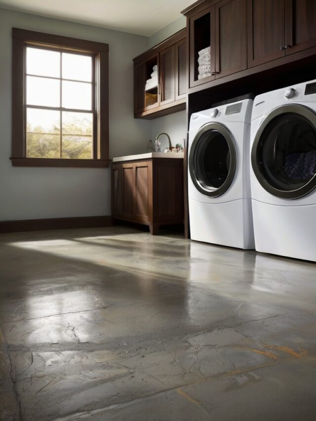 10 Trendy Laundry Room Floor Ideas - Homezillo