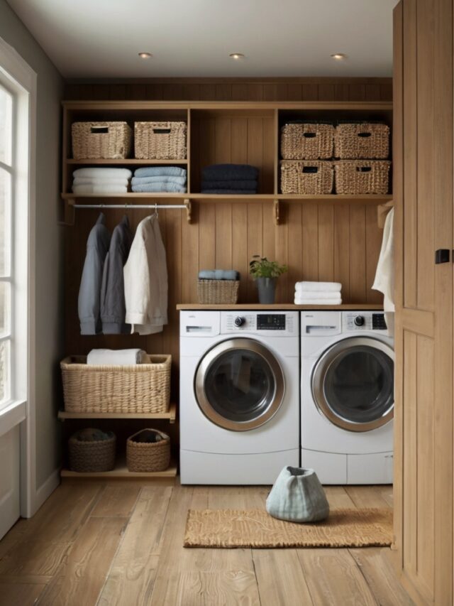View of Innovative Small Space Laundry Room Ideas - Homezillo