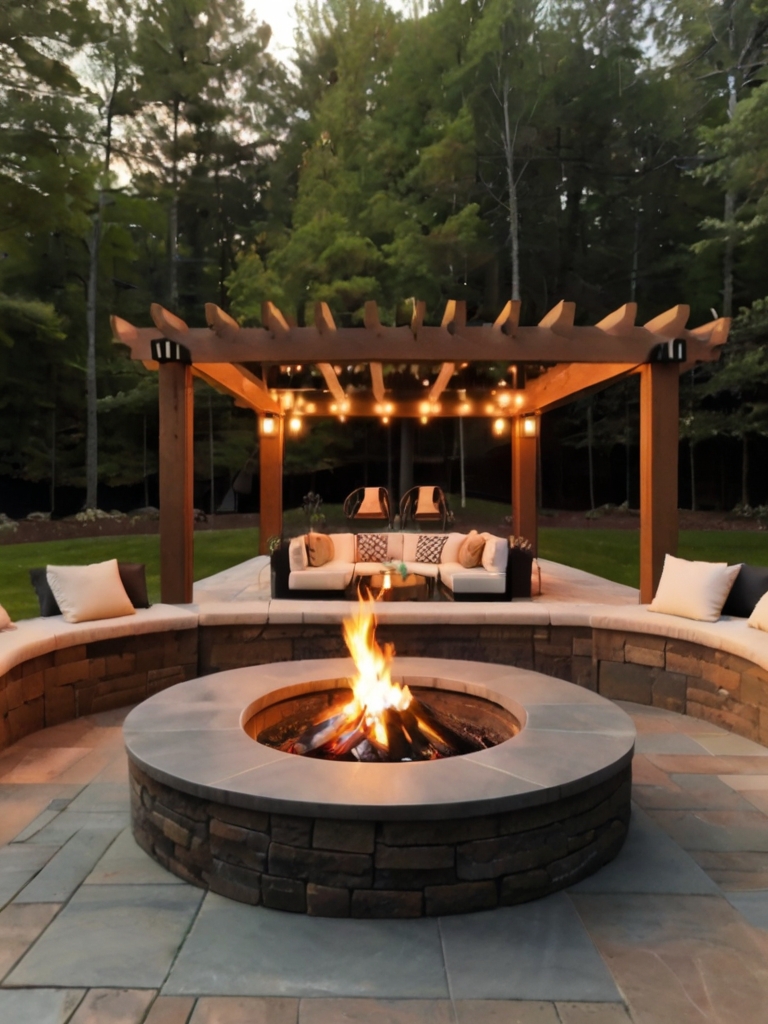 10 Captivating Backyard Fire Pit Ideas: Elevate Your Style - Homezillo