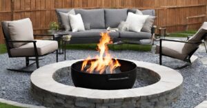 Read more about the article 10 Captivating Backyard Fire Pit Ideas: Elevate Your Style