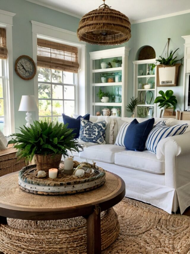 10 Must-Try Coastal Living Room Ideas for a Beachy Vibe - Homezillo