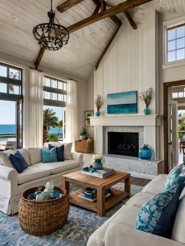 10 Must-Try Coastal Living Room Ideas for a Beachy Vibe - Homezillo