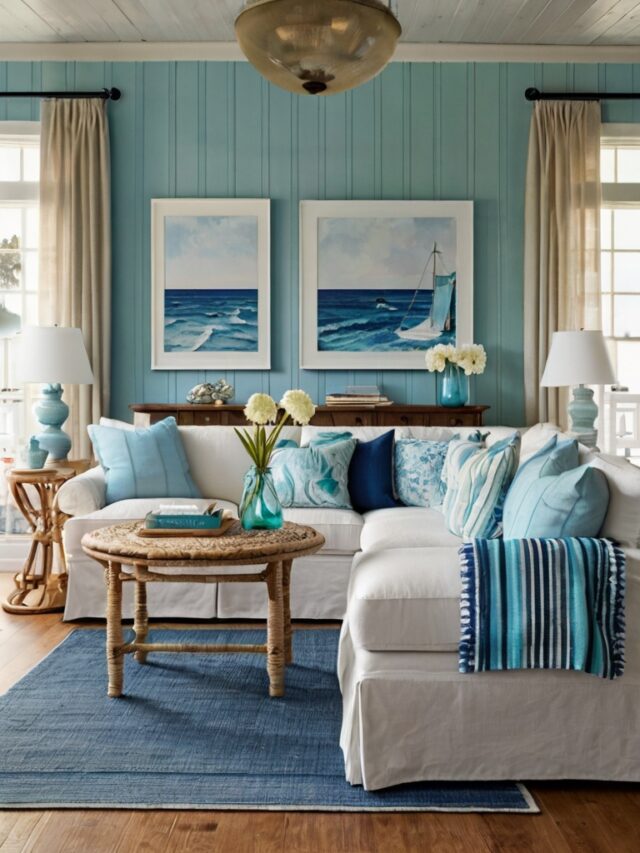 10 Must-Try Coastal Living Room Ideas for a Beachy Vibe - Homezillo
