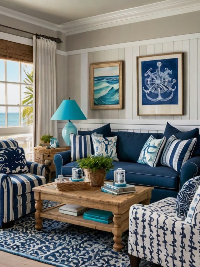 10 Must-Try Coastal Living Room Ideas for a Beachy Vibe - Homezillo
