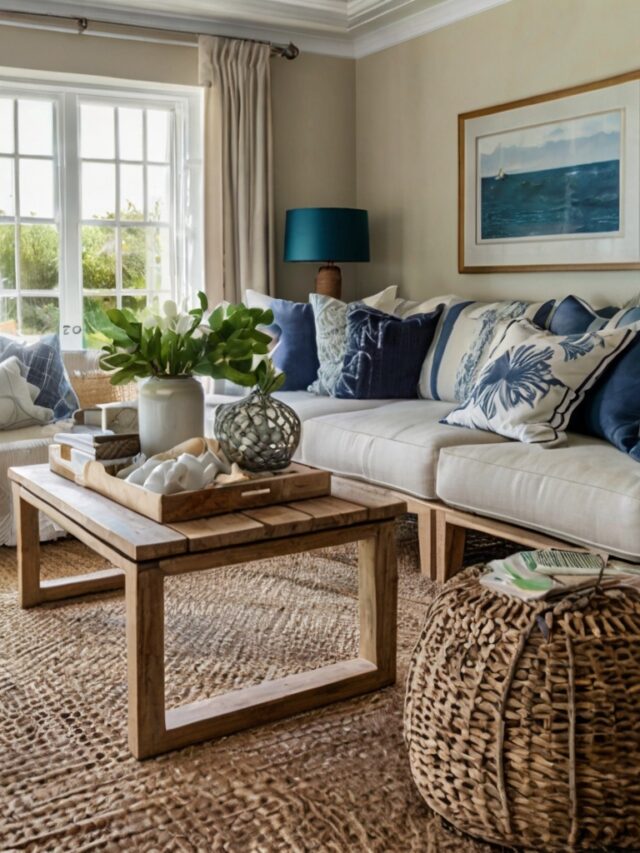 10 Must-Try Coastal Living Room Ideas for a Beachy Vibe - Homezillo