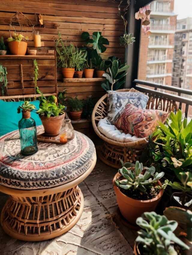 10 Stunning Small Boho Balcony Ideas to Transform Your Space - Homezillo