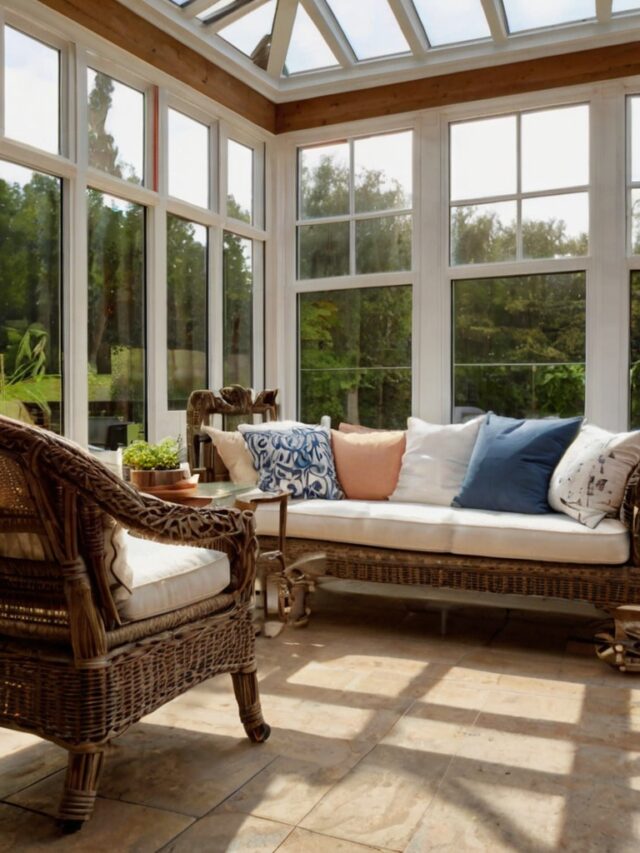 10 Cozy Sunroom Ideas: Bright, Airy and Cozy Space - Homezillo