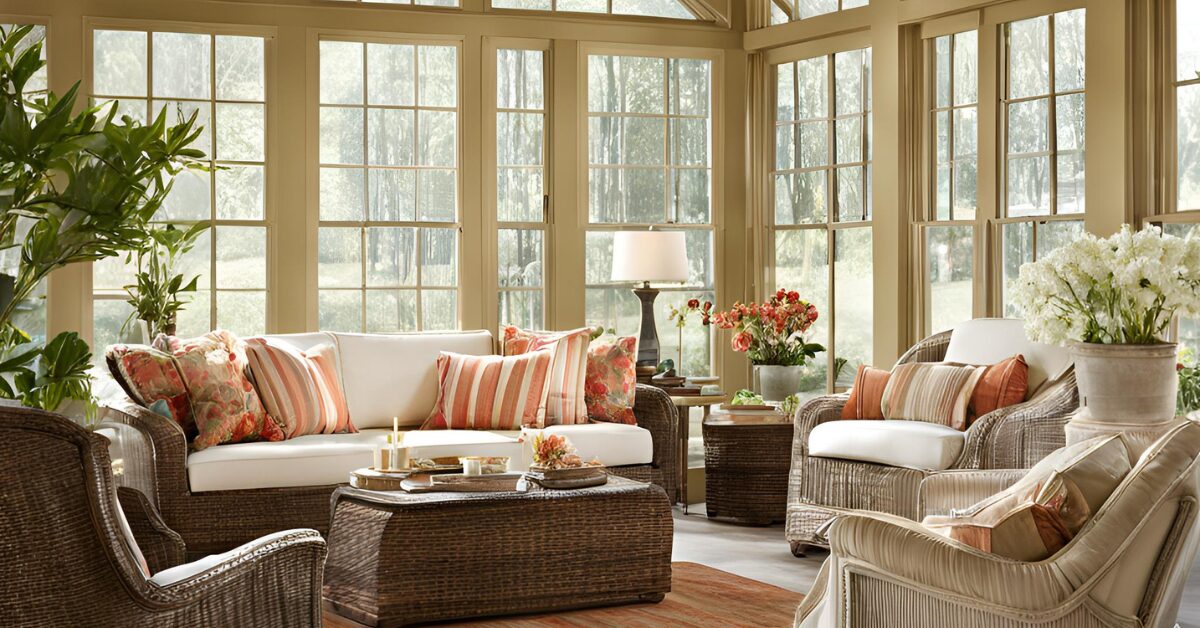 Read more about the article 10 Cozy Sunroom Ideas: Bright, Airy and Cozy Space