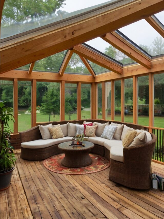 Deck Sunroom Ideas: Modern and Rustic Designs - Homezillo