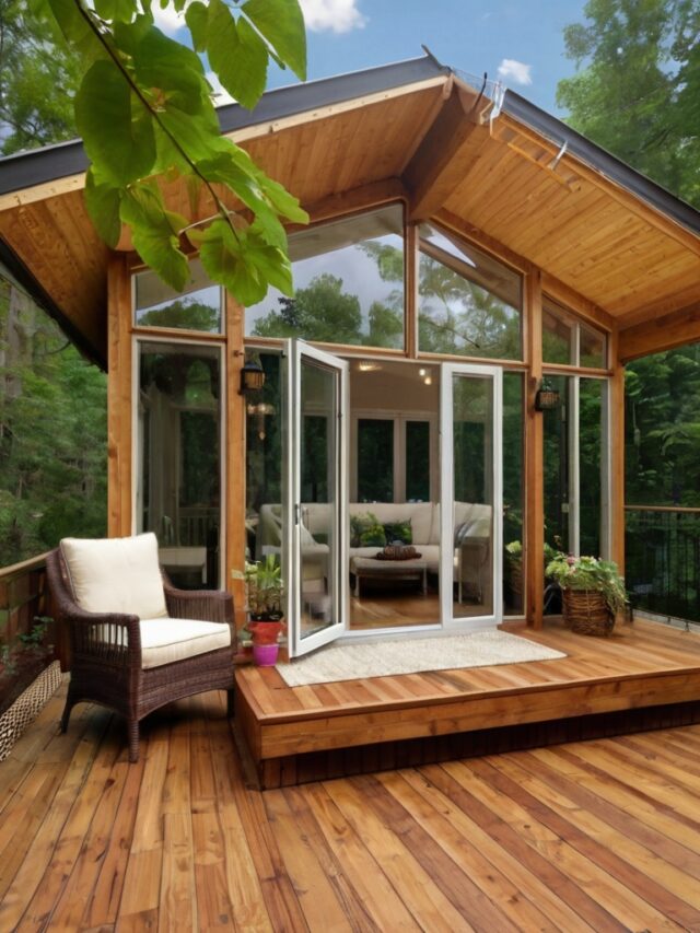 Deck Sunroom Ideas: Modern and Rustic Designs - Homezillo