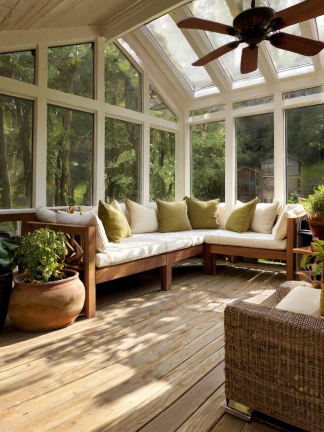 Deck Sunroom Ideas: Modern and Rustic Designs - Homezillo