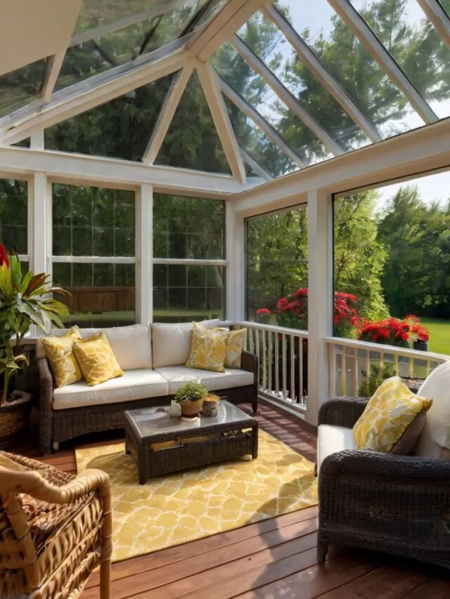 Deck Sunroom Ideas: Modern and Rustic Designs - Homezillo