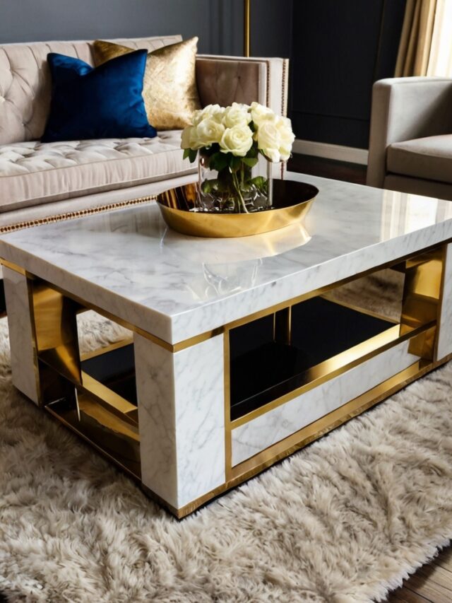Simple Double Table 10 Double Coffee Table Ideas: Trending, Modern and Rustic Designs ...