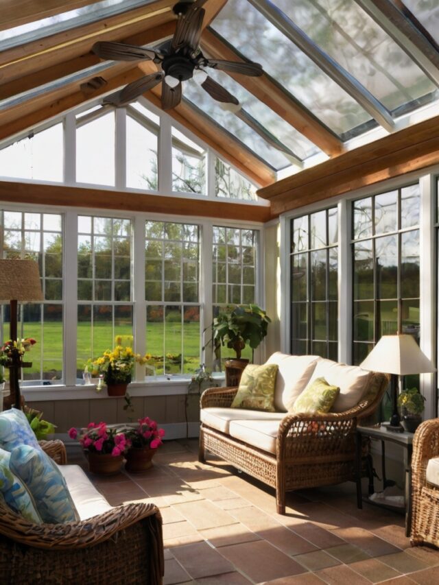 10 Top Four Season Sunroom Ideas: Decorating Trends - Homezillo