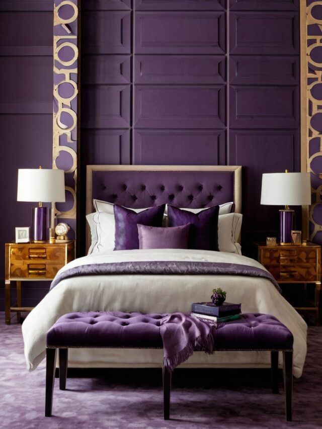 Purple Bedroom Ideas: How to Achieve a Luxurious Look on a Budget ...