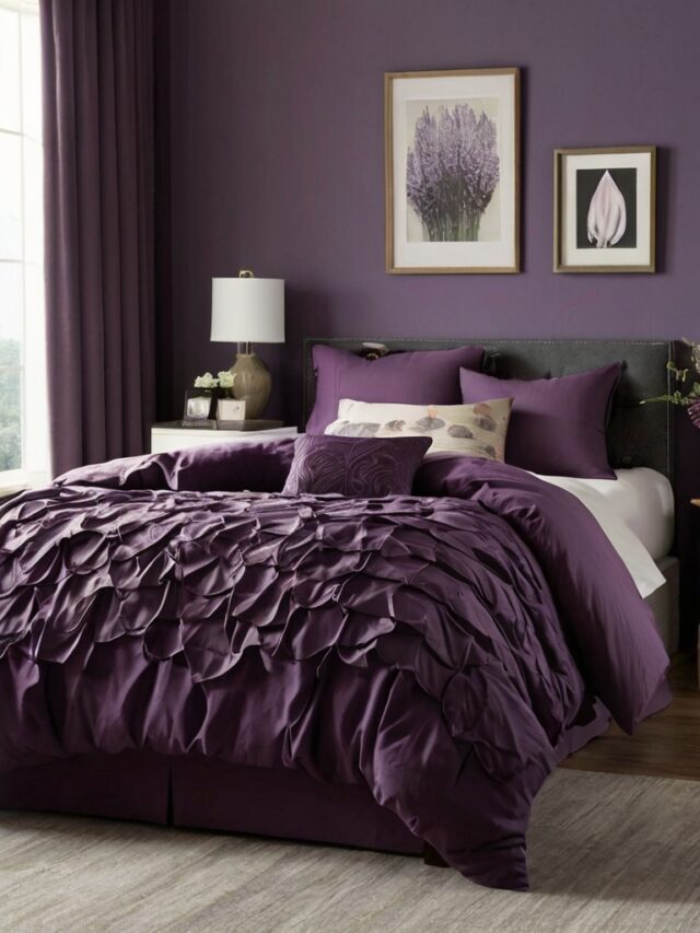 Purple Bedroom Ideas: How to Achieve a Luxurious Look on a Budget ...