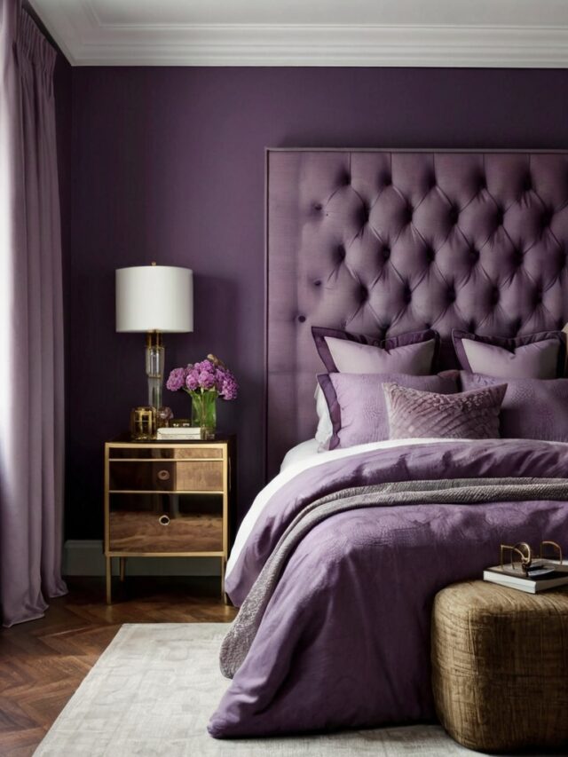 Purple Bedroom Ideas: How to Achieve a Luxurious Look on a Budget ...