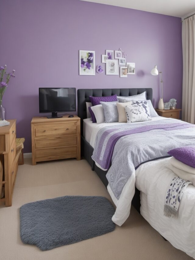 Purple Bedroom Ideas: How to Achieve a Luxurious Look on a Budget ...