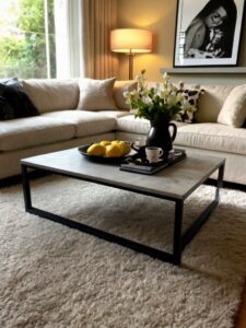 10 Stunning Rectangle Coffee Table Decor Ideas - Homezillo