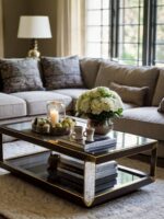 10 Stunning Rectangle Coffee Table Decor Ideas - Homezillo