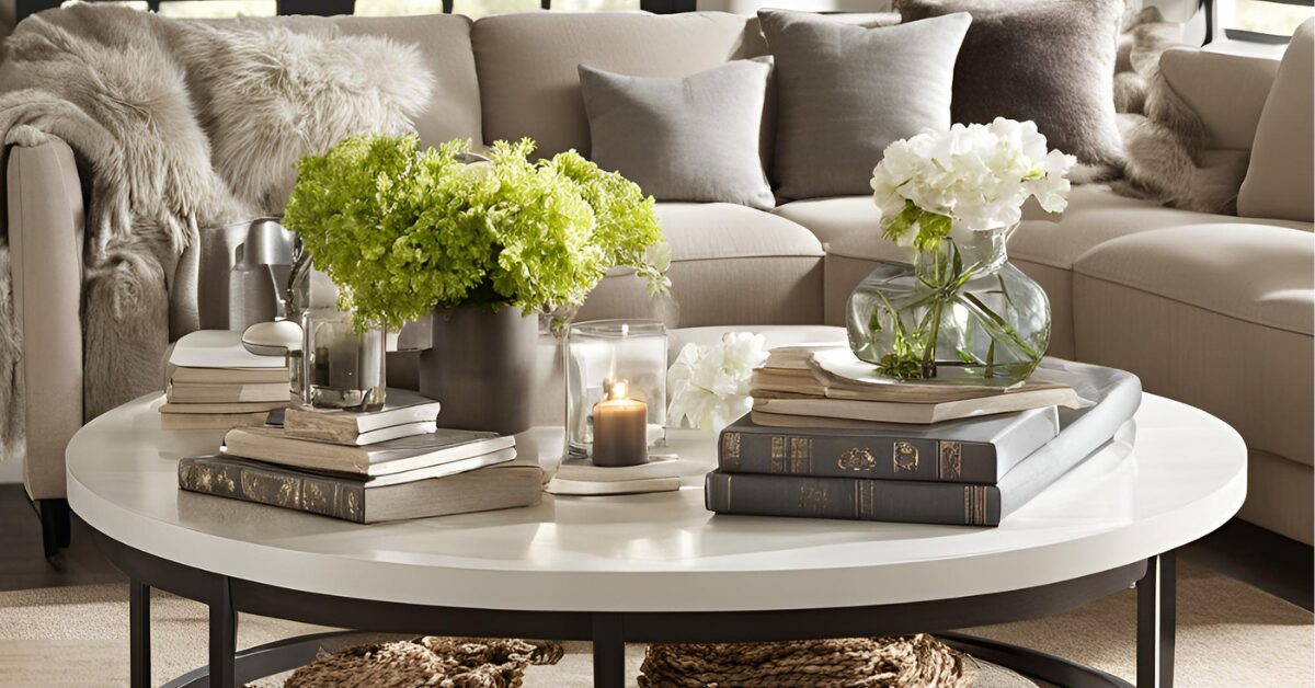 You are currently viewing Round Coffee Table Decor Ideas: How to Style Like a Pro