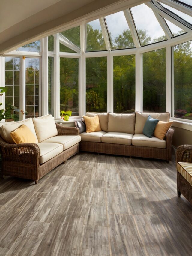 10 Sunroom Floor Ideas: Affordable and Eco-Friendly Options - Homezillo