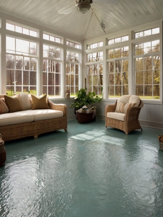 10 Sunroom Floor Ideas: Affordable and Eco-Friendly Options - Homezillo