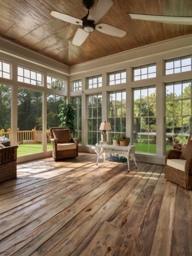 10 Sunroom Floor Ideas: Affordable and Eco-Friendly Options - Homezillo