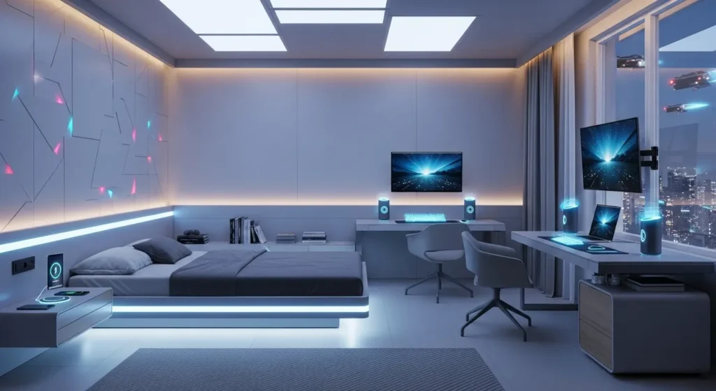 Modern Tech-Savvy Teenage Bedrooms