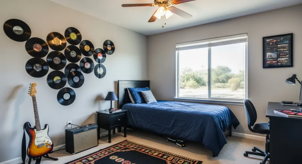 Music-Inspired Bedroom Themes