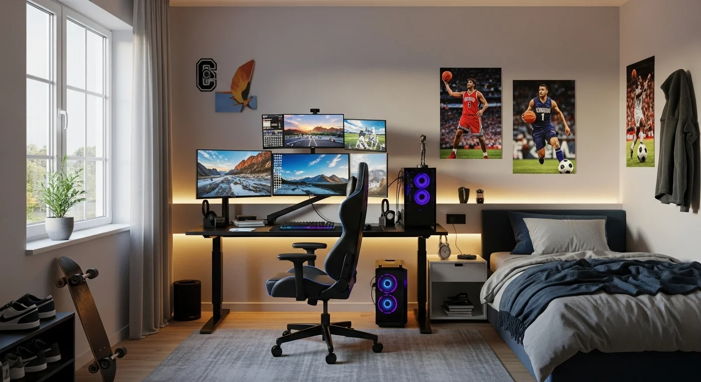 Read more about the article 10+ Stunning Teenage Boy Bedroom Ideas
