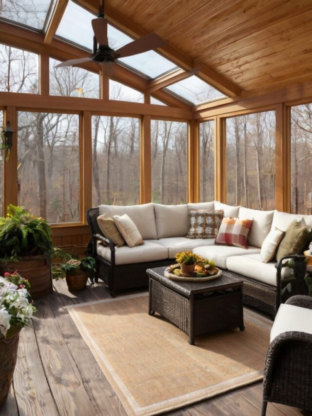 3 Season Sunroom Ideas: Creative Designs for Small and Large Spaces ...