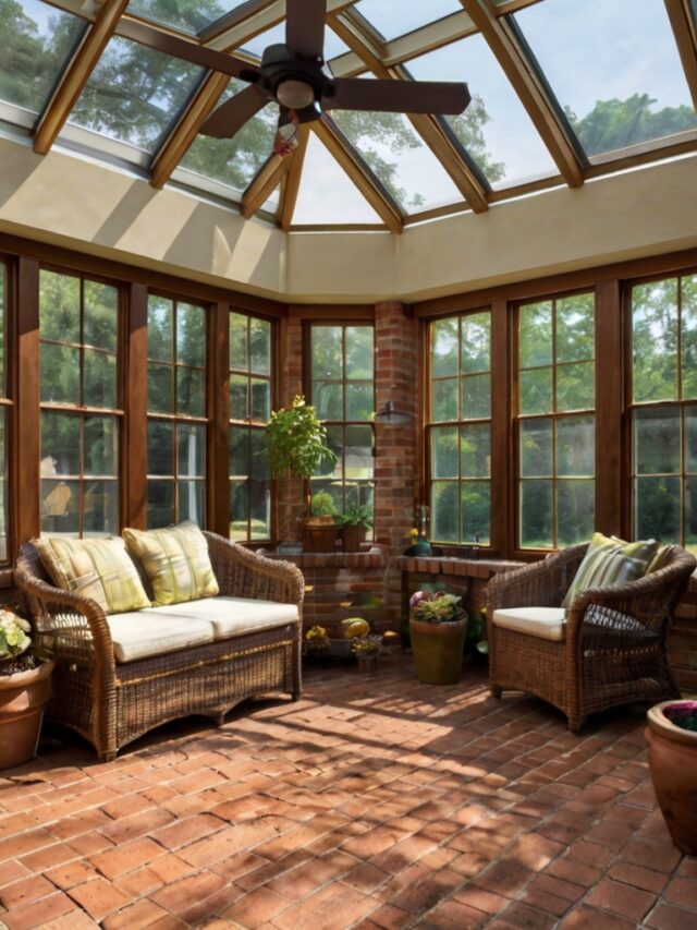 Top 10 Brick Sunroom Ideas: Stylish Design Tips - Homezillo