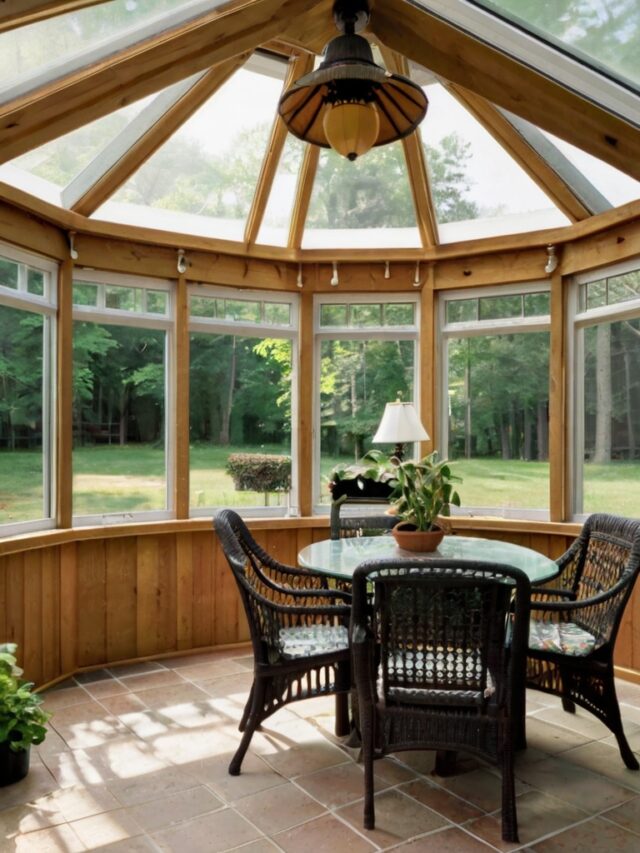 10 Enclosed Sunroom Ideas: Stunning Designs - Homezillo
