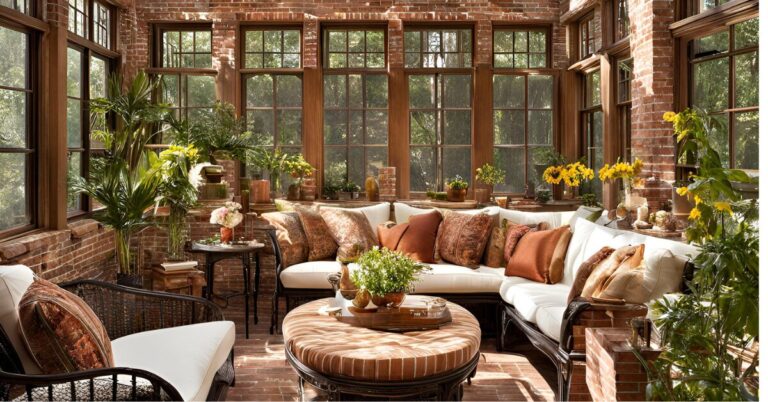 Brick Sunroom Ideas