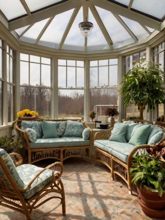 10 Enclosed Sunroom Ideas: Stunning Designs - Homezillo