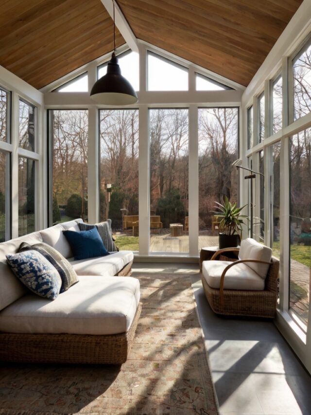 Top 10 Modern Sunroom Ideas: How to Design a Bright and Inviting Living ...