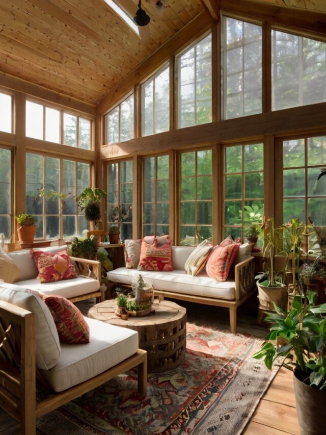 10 Stylish Outdoor Sunroom Ideas: Blend Nature and Comfort - Homezillo