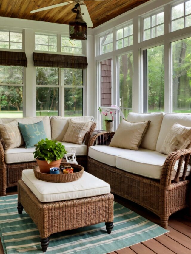 Top 10 Porch Sunroom Ideas: Latest Design - Homezillo