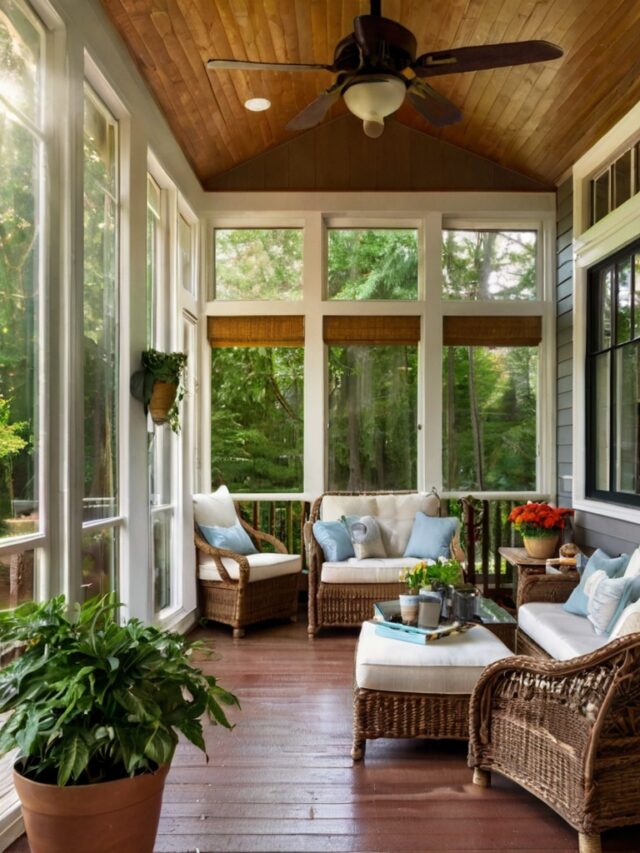 Top 10 Porch Sunroom Ideas: Latest Design - Homezillo