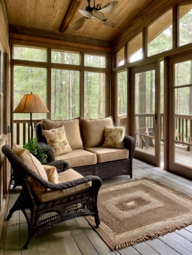 Top 10 Porch Sunroom Ideas: Latest Design - Homezillo