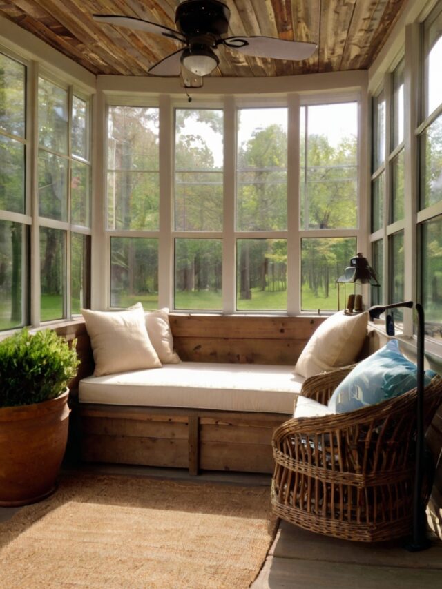 Top 10 Porch Sunroom Ideas: Latest Design - Homezillo
