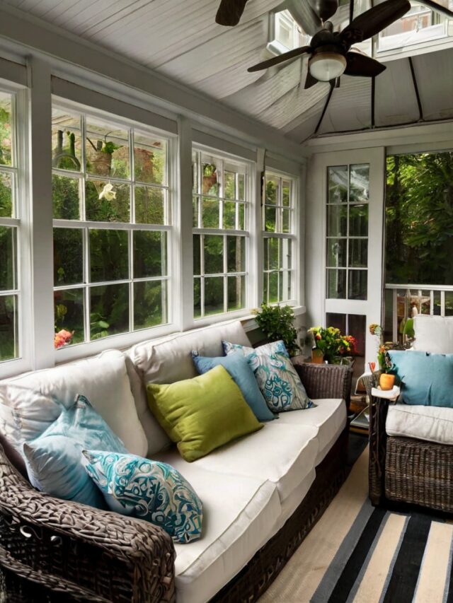 Top 10 Porch Sunroom Ideas: Latest Design - Homezillo