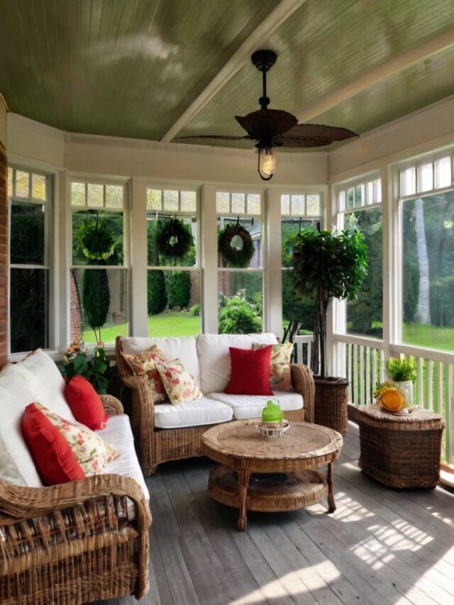 Top 10 Porch Sunroom Ideas: Latest Design - Homezillo
