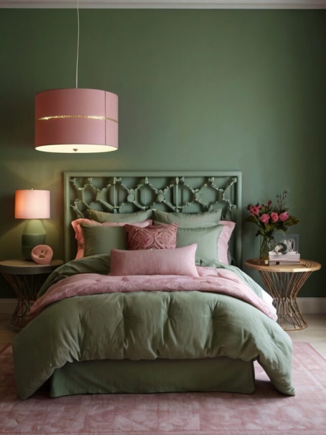 10 Sage Green and Pink Bedroom Ideas: Cozy and Chic Ambiance - Homezillo